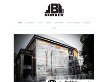 Tablet Screenshot of bunker-luebeck.com